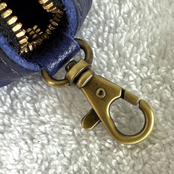 Portland Leather Cobalt Taco Keychain Pouch - Brand New - Picture 6 of 6